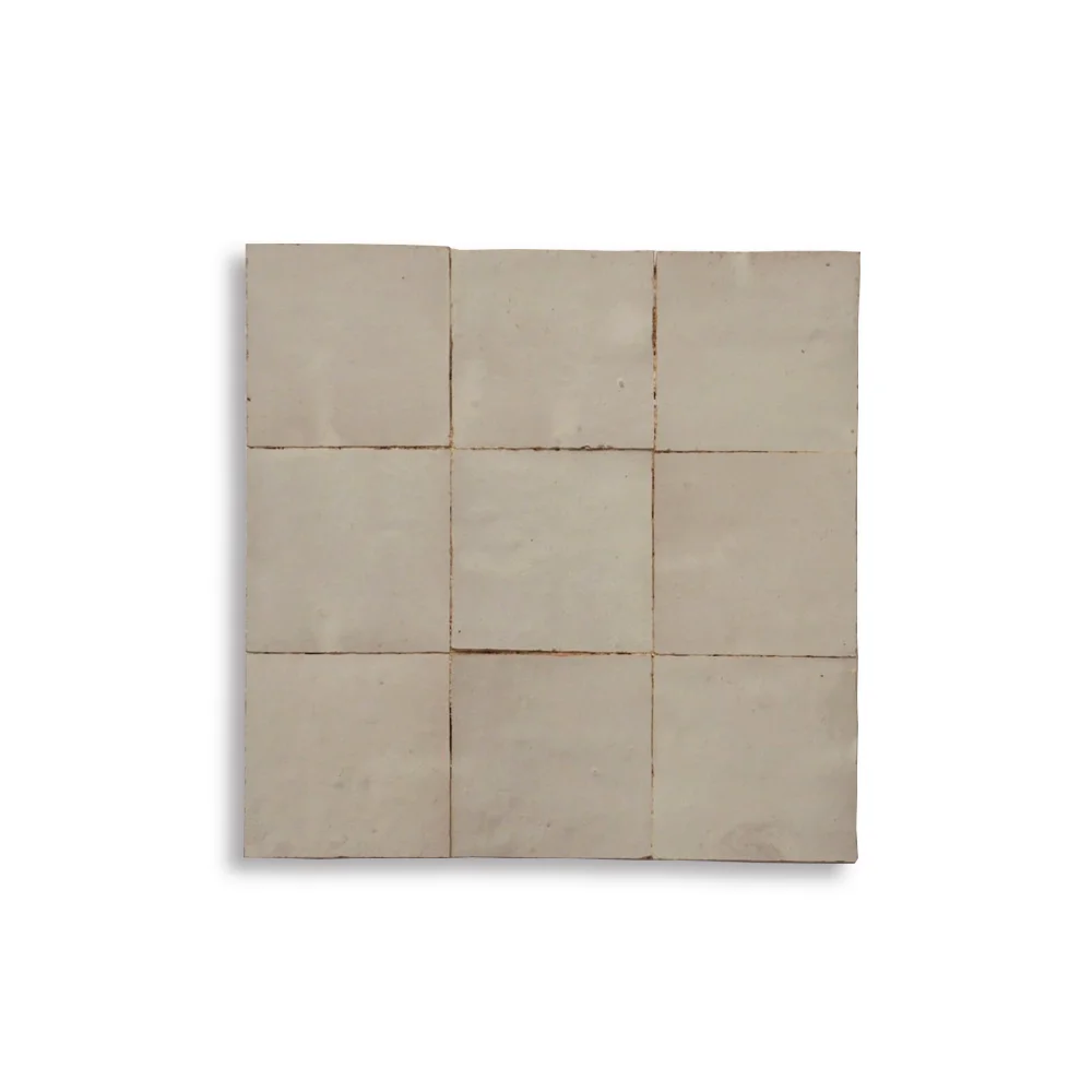 Soft Beige Zellij Tiles | Handcrafted Moroccan Tiles