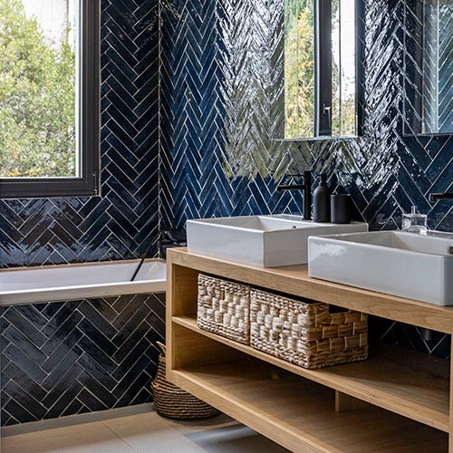 Bathroom Zellij tiles