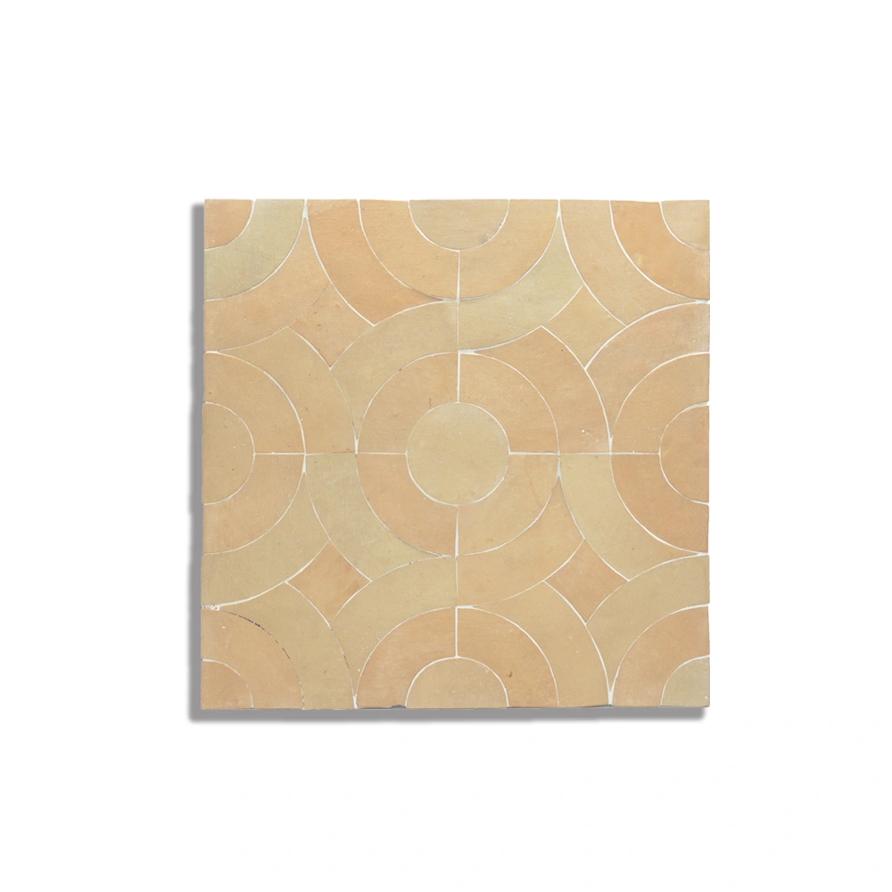 Tanger Soleil – Moroccan Zellij Tile with Sun-Kissed Arches