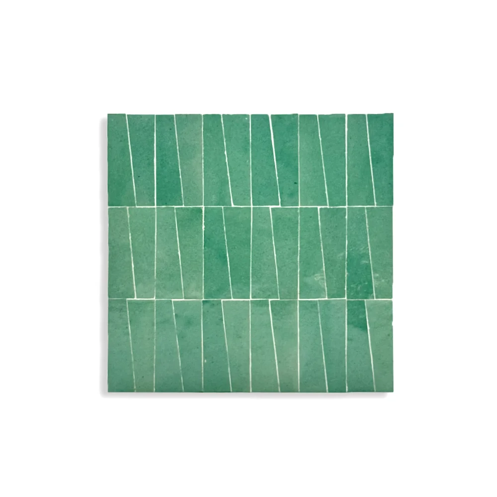 Oujda Mint Moroccan zellij panel